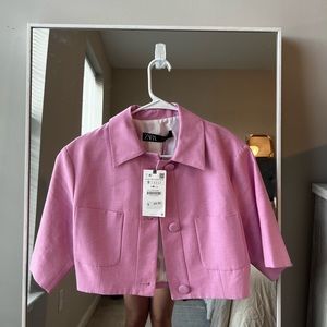 Zara Cropped Blazer